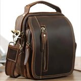 Crazy Horse Leather Mini Spowder Bag_Q