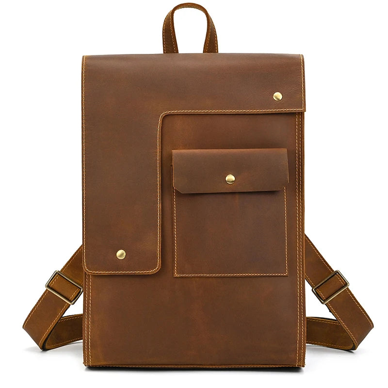 Crazy Horse Leather Backpack_AP