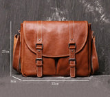 Bolsa de ombro em pele bovina — Modelo B