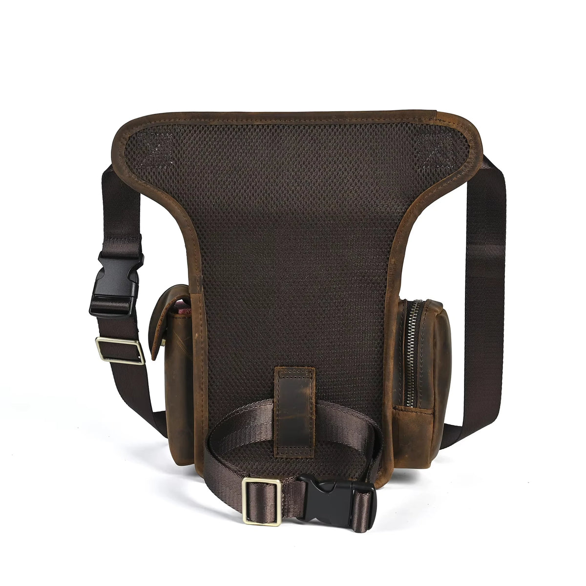 Crazy Horse Leather Waist Bag_O