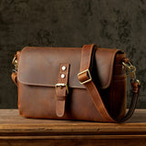 Crazy Horse Leather Mini Shoulder Bag_K