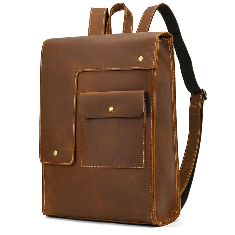 Crazy Horse Leather Backpack_AP