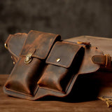 Crazy Horse Leather Waistback_F