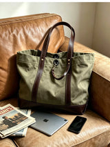 PNDME Designer haute qualité toile en cuir véritable hommes femmes sac fourre-tout mode rétro luxe travail sac à main en plein air sac à bandoulière