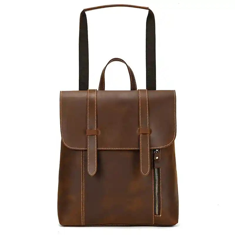 Rucksack aus Crazy Horse-Leder — Modell V