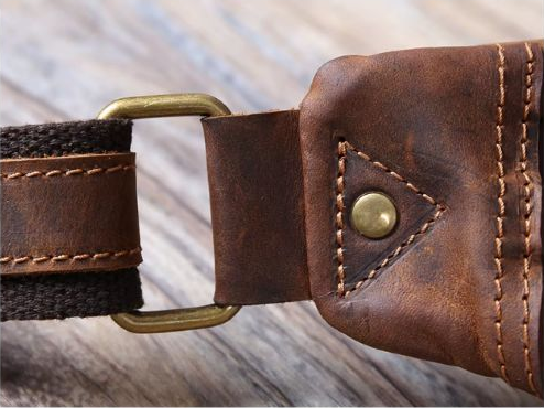 Crazy Horse Leather Shoulder Bag — Style X