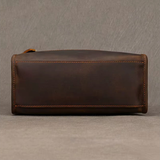 Saco tote em pele crazy horse — Modelo L — Imagem de detalhe 22