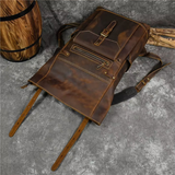 Rucksack aus Crazy Horse-Leder — Modell AF — Detailansicht 16
