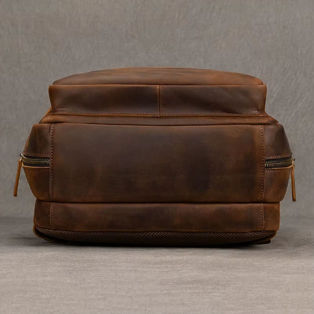Crazy Horse Leather Backpack — Style AG — Detail image 20