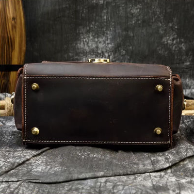 Kameratasche aus Crazy Horse-Leder — Modell B