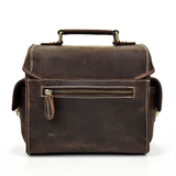 Bolsa para câmara em pele crazy horse — Modelo B