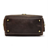 Bolsa para câmara em pele crazy horse — Modelo B