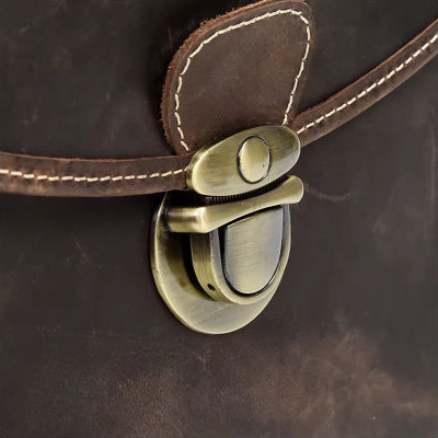 Kameratasche aus Crazy Horse-Leder — Modell B