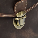 Bolsa para câmara em pele crazy horse — Modelo B