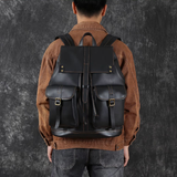 Mochila em pele crazy horse — Modelo AR — Imagem de detalhe 14