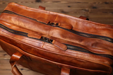 Bolsa de ombro em pele bovina — Modelo H — Imagem de detalhe 9