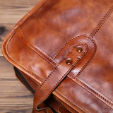 Bolsa de ombro em pele bovina — Modelo H — Imagem de detalhe 11