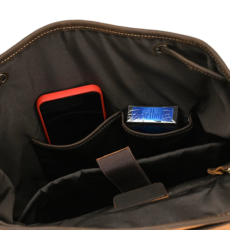 クレイジーホースレザー リュックサック_AM 商品説明写真 16