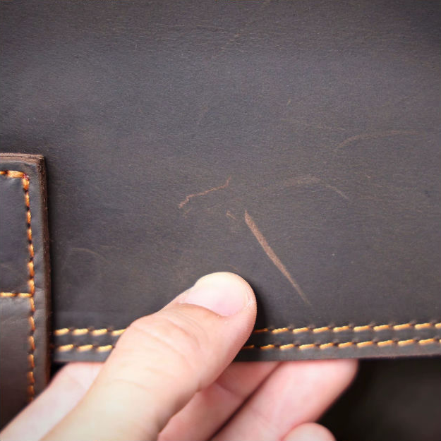 Crazy Horse Leather Backpack — Style AU