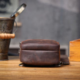 Crazy Horse Leather Crossbody Back_R