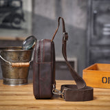 Crazy Horse Leather Crossbody Back_R