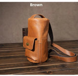 Crazy Horse Leather Crossbody Back_U Product Image 21