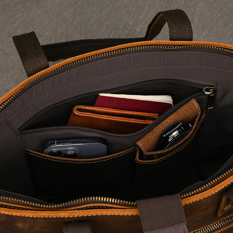 クレイジーホースレザー トートバッグ_I 商品画像 13