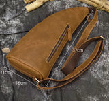 Crazy Horse Leather Crossbody Back_C Product Image 1