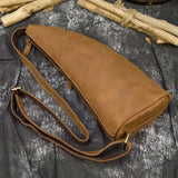 Crazy Horse Leather Crossbody Back_C Product Image 7