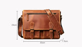 Crazy Horse Leather Shoulder Bag_AM