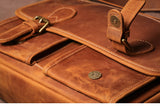 Crazy Horse Leather Shoulder Bag_AM