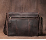 Crazy Horse Leather Shoulder Bag_AM