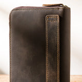 Crazy horse leather wallet_D
