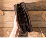 Crazy horse leather wallet_D
