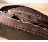 Crazy horse leather wallet_D