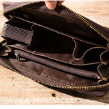 Crazy horse leather wallet_D