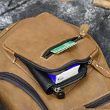 Crazy horse leather crossbody bag_S