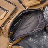 Crazy horse leather crossbody bag_S