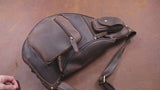 Crazy Horse Leather Crossbody Back_S