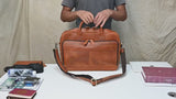 Crazy Horse Leather Briefcase/Business Bag_G