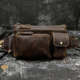 Crazy Horse Leather Waist Back_B Product Image 1