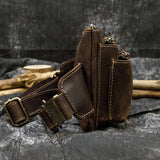 Crazy Horse Leather Waist Back_B Product Image 4