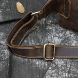 Crazy Horse Leather Waist Back_B Product Image 6
